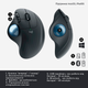 Миша бездротова Logitech Ergo M575 Trackball for Business Wireless Graphite (910-006221) графіт сіра - изображение 7