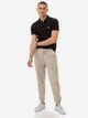 Поло довге чоловіче U.S. Polo Assn 11C581-3O00A(BLACK/WHITE) XL Чорне (786660683684) - зображення 3