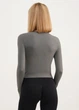 Топ укороченный с длинным рукавом Giulia CROP TOP L/XL Grey-poppy seed, Топ с длинным рукавом - изображение 8