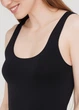 Майка жіноча безшовна на широких бретелях Giulia TANK L/XL Black-black, м’яка, дихаюча, для тренувань, йоги та прогулянок - зображення 7