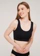 Безшовний топ на широких бретелях Giulia TANK TOP L/XL Black, топ спортивний - зображення 7