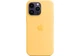 Чохол силіконовий Nskins Premium (AAA) Silicone Case with MagSafe для Apple iPhone 14 Pro max (6.7") Sunglow - зображення 4