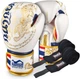 Боксерські рукавиці Phantom Muay Thai Gold Limited Edition 14 унцій + бинти (PHBG2590-14) - зображення 1