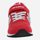 Підліткові кросівки для дівчинки New Balance 996 YV996JA3 35.5 (3.5US) Червоні (195907304143) - зображення 3