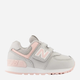 Дитячі кросівки для дівчинки New Balance 574 IV574CG1 26 (9US) Сірі (196307125314) - зображення 1