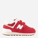 Дитячі кросівки для дівчинки New Balance 574 IV574RR1 23.5 (7US) Червоні (196307201179) - зображення 1