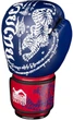 Боксерские перчатки Phantom Muay Thai Blue 10 унций + бинты (PHBG2496-10) - изображение 2