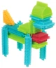 Конструктор Battat Lite Bristle Blocks Строитель 56 деталей в коробке (BT3070Z) - изображение 4
