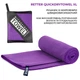 Полотенце из микрофибры быстросохнущее RETTER QuickDryTowel XL Purple (76x152см) - изображение 2