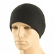 Шапка M-Tac Watch Cap Premium фліс (250г/м2) Black Розмір M - зображення 1