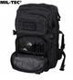 Рюкзак тактический 36 л Черный Assault L 36 л Mil-Tec BLACK (14002202-36) - изображение 5