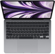 Laptop Apple MacBook Air 13.6" M2 8/256GB 2022 (MLXW3KS/A) Space Gray - obraz 2