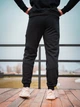 Штани спортивні оверсайз Custom Wear Teddy чорні M - изображение 2