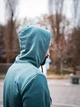 Худі оверсайз Custom Wear без начосу аквамарин L - изображение 5