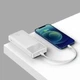 Павербанк с быстрой зарядкой BASEUS Bipow Digital Display 20000 mAh 20W 3A White - изображение 4