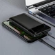 Павербанк Hoco J72 10000 mAh 15W 2USB/MicroUSB/Type-C 2A LED индикатор Black - изображение 5
