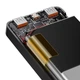 Павербанк с быстрой зарядкой BASEUS Bipow Digital Display 10000 mAh 20W 3A Black - изображение 5