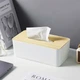 Органайзер для серветок МВМ MY HOME Scandinavia Білий/дерево (FH-42 WHITE/WOOD) - зображення 5