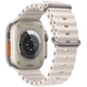 Ремінець силіконовий Hoco Ocean Band WA12 для Apple Watch 1-9 Ultra/Ultra 2 42/44/45/49 mm Starlight - зображення 1