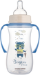 Пляшка антиколікова Canpol Babies Easystart Bonjour Paris з широким отвором та ручками 300 мл (35/241_blu) - зображення 2