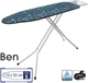 Гладильная доска Casa Si Ben 110x30 Silver with White/Blue Plants (CS98090G323) (DAS302392) - изображение 2