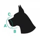 Амуниция Bronzedog Регулирующий намордник для собак, красный S (57433/Т) - изображение 4