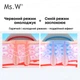 Масажер для обличчя NECK CARE ll Skin Hot and Cold massager Ms.W ST-H313 апарат мікрострумового ліфтингу - зображення 6