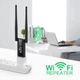 USB ретранслятор усилитель WiFi сигнала (репитер) на 2 антены (9205). Черный - изображение 3