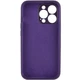 Чохол Fiji Silicone Case Full Camera для Apple iPhone 15 Pro бампер накладка із захистом камери Amethyst - зображення 3