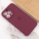 Чехол Fiji Silicone Case Full Camera для Apple iPhone 13 Pro Max бампер накладка с защитой камеры Plum - изображение 4