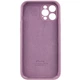 Чехол Fiji Silicone Case Full Camera для Apple iPhone 12 Pro бампер накладка с защитой камеры Lilac Purple - изображение 3