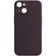Чехол Fiji Silicone Case Full Camera для Apple iPhone 15 Plus бампер накладка с защитой камеры Dark Aubergine - изображение 1