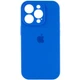 Чехол Fiji Silicone Case Full Camera для Apple iPhone 15 Pro бампер накладка с защитой камеры Marine Blue - изображение 3