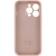 Чехол Fiji Silicone Case Full Camera для Apple iPhone 12 Pro бампер накладка с защитой камеры Pink Sand - изображение 3