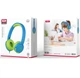 Наушники проводные XO EP47 Kids Study накладные детские без микрофона Blue-Green - изображение 4
