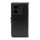 Чехол Idewei для Xiaomi 13T Pro книжка кожа PU с визитницей черный - изображение 4