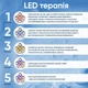 Микротоковый массажер для лица OKACHI GLIYA OG-5832 с технологиями RF+ EMS + LED терапии прибор для лифтинга подтяжки лица - изображение 9