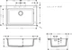 Кухонная мойка HANSGROHE S510-F660 43313290, серый матовый - изображение 2