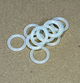 Кільце поліуретанове прокладка O-Ring 12.37x2.62mm CO2/HPA/AIR для адаптера клапана Din300 (набір 10 штук) SET-ORING-12.37/2.62-10 прозорий - зображення 4
