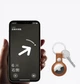 Чехол брелок из искусственной кожи для Apple Airtag коричневый (81333864) - изображение 3