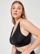 Бюстгальтер без косточек бесшовный Gisela Undies 10024T L Черный (8434299682203) - изображение 5