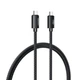 Кабель USB C - USB C REMAX RC-C035 USB2.0 240W 1m - зображення 1