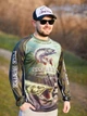 Джерси дышащая для рыбалки VA Pike Hunter размер XL, солнцезащитная с фильтром UPF50+ - изображение 5