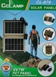 Солнечная панель трансформер портативная складная зарядка от солнца Solar Panel 7Вт CcLamp СL-670 - изображение 3