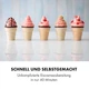 Мороженица компрессорная KLARSTEIN Sweet Sundae 1.5л (10034911) - изображение 3