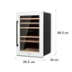 Винный холодильник встроенный KLARSTEIN Vinsider 41D Duo (10035104) - изображение 7
