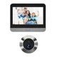 Дверной глазок BauTech умный Wi-Fi с углом обзора 130° 1080P 2.4G (1013-957-00) - изображение 1
