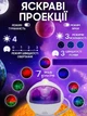 Лазерний led проектор галактики астронавт зоряне небо галактики з пультом astronaut | дитячий світлодіодний світильник нічник космонавт зоряного неба сидячий із зіркою Білий - зображення 2