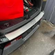 Накладка на задний бампер RENAULT DUSTER 2010-2018 с загибом Хром - изображение 11