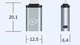 Перехідник Lightning - >TYPE-C iPhone 5V 2.1А адаптер (764047296-1) Срібло - зображення 4